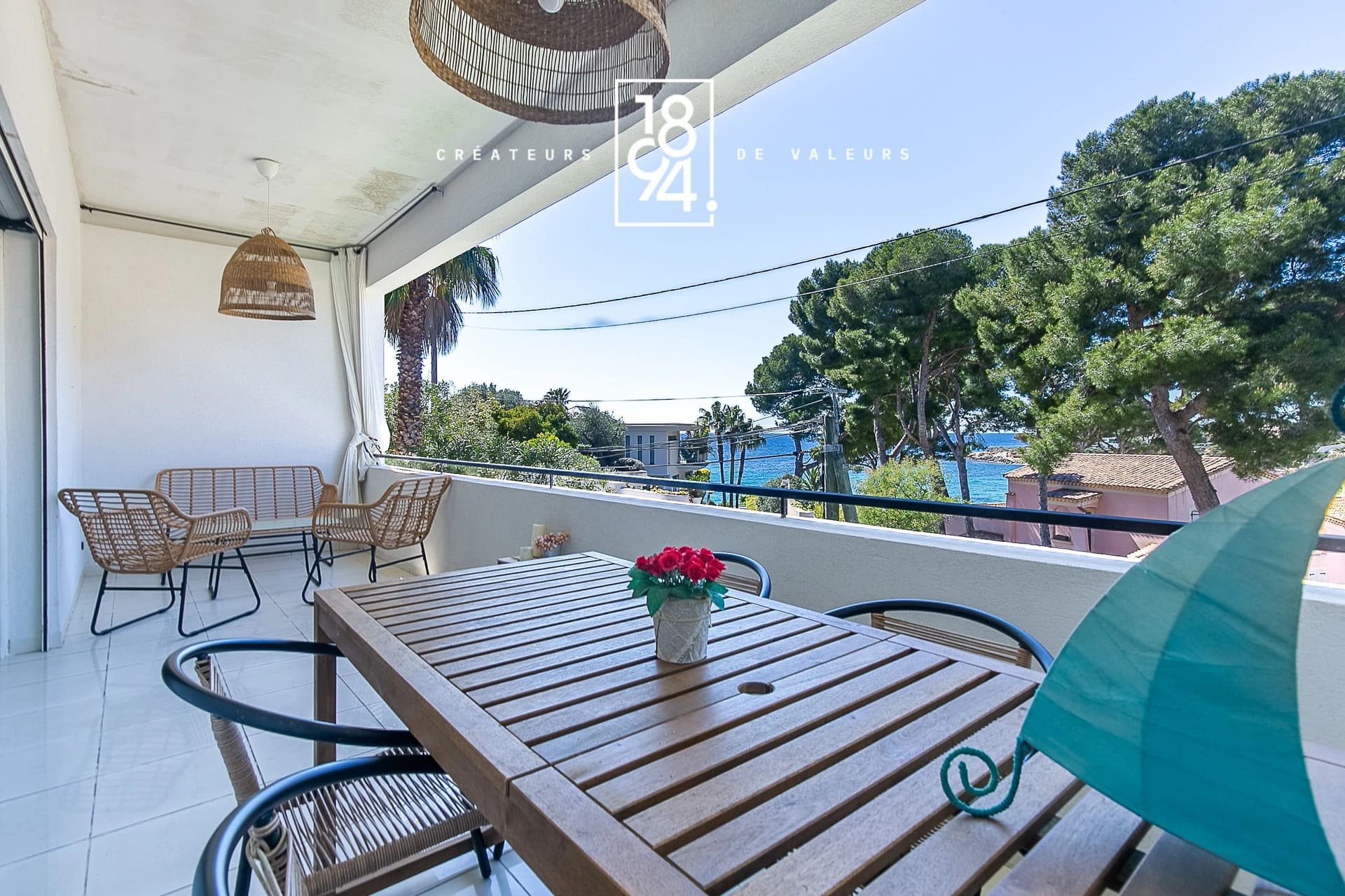 Ensemble de deux villas vue mer sur la Côte Bleue, à Carry-le-Rouet