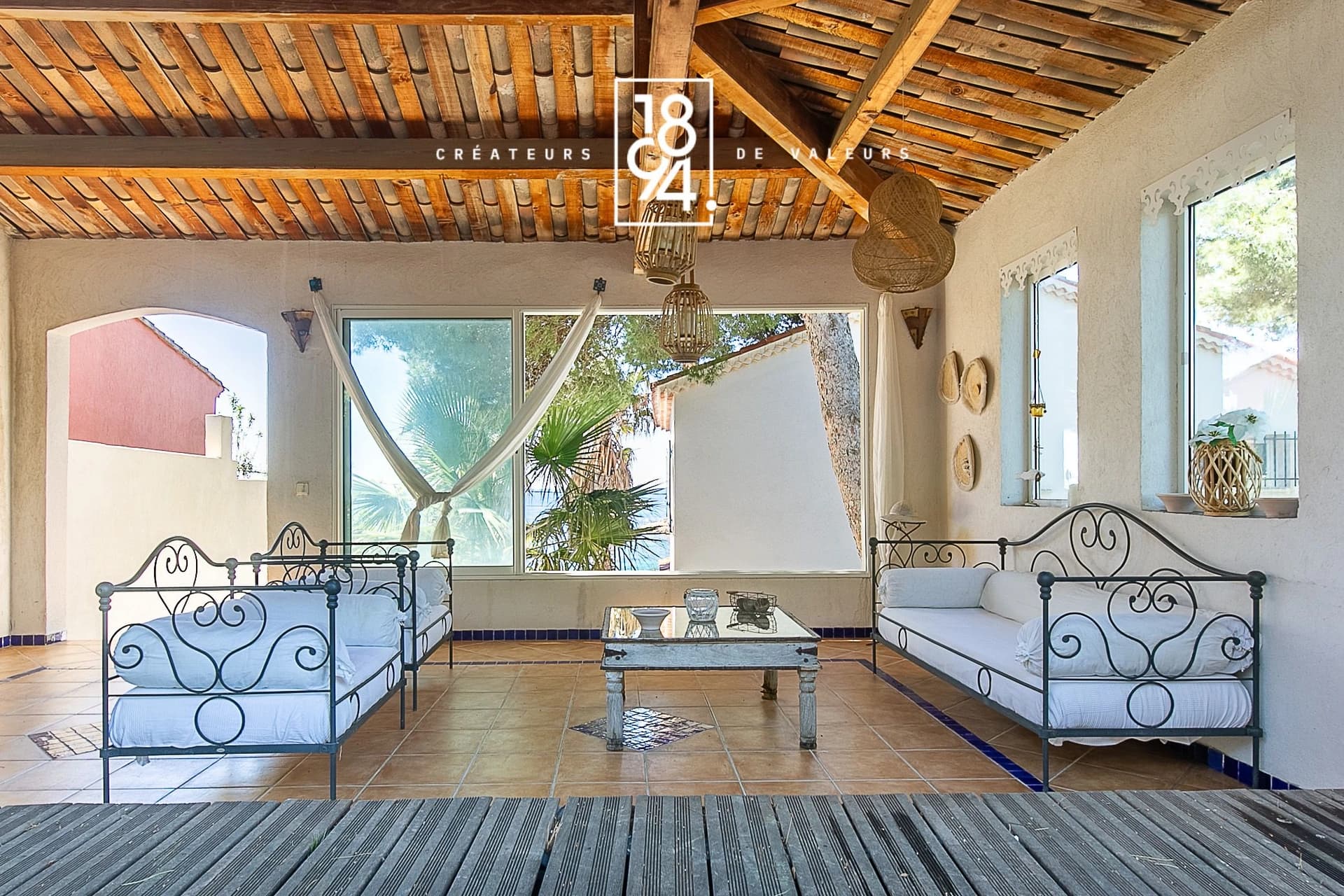 Ensemble de deux villas vue mer sur la Côte Bleue, à Carry-le-Rouet